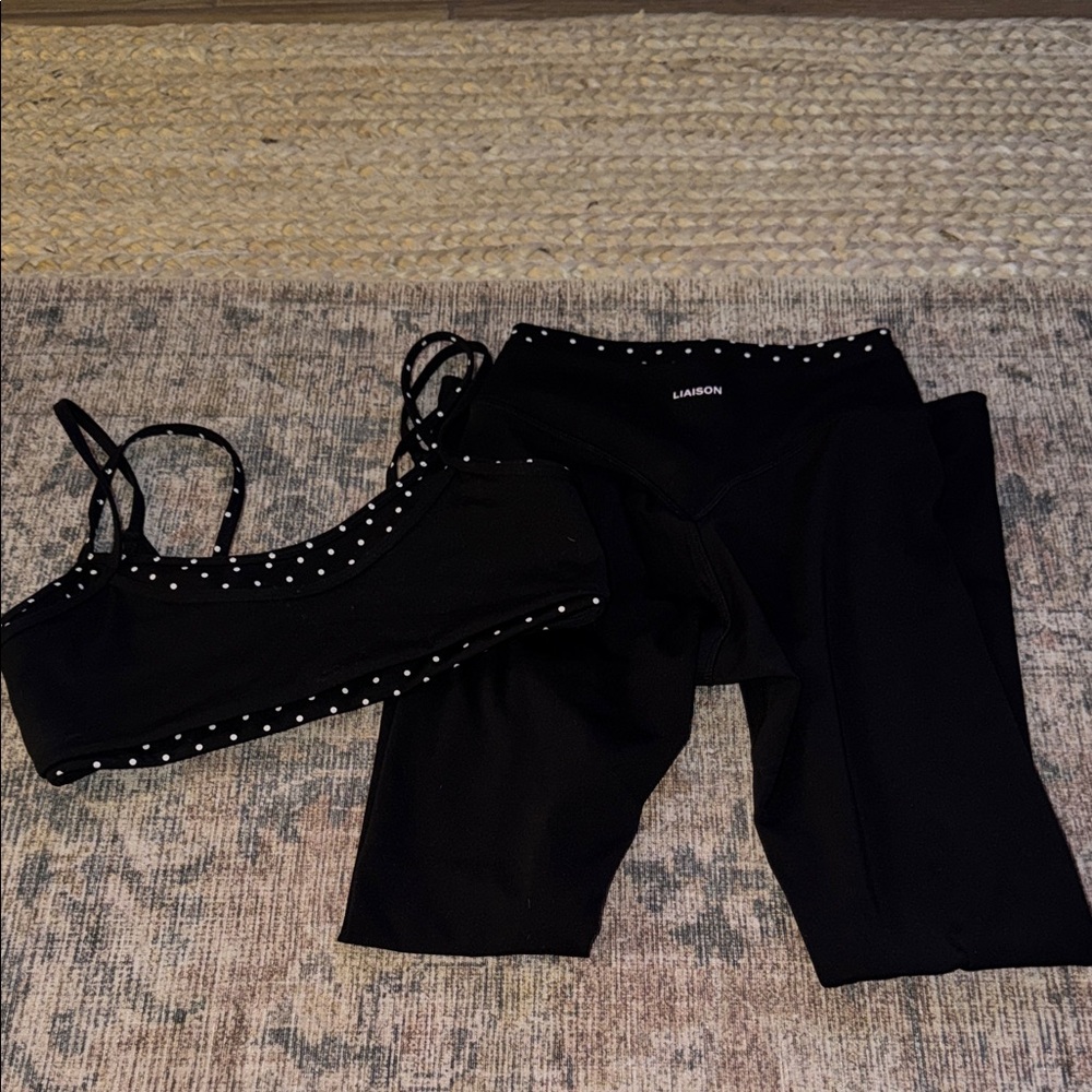 Liaison Polka Dot Matching Set - M top S Bottom